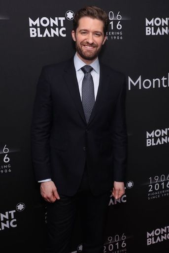 Matthew Morrison au dîner de gala Montblanc à New York, le 5 avril 2016