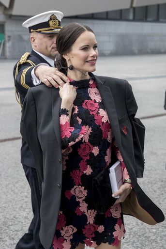 La princesse Sofia de Suède à Solna, le 7 mai 2017