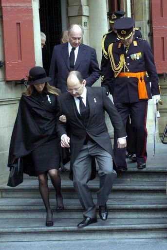 Le prince Kardam de Bulgarie et son épouse Miriam, le 11 décembre 2004