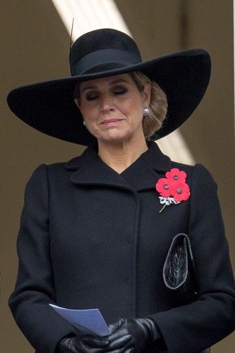 La reine Maxima à Londres, le 8 novembre 2015