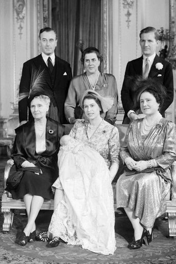 Baptême de la princesse Anne, fille d&#039;Elizabeth et de Philip Mountbatten, le 21 octobre 1950