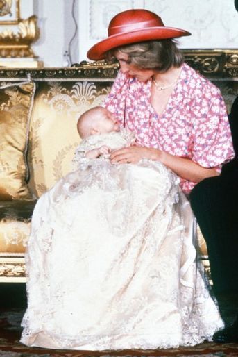 Baptême du prince William, fils du prince Charles et de Lady Diana, le 4 août 1982