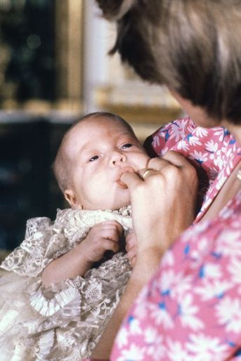 Baptême du prince William, fils du prince Charles et de Lady Diana, le 4 août 1982