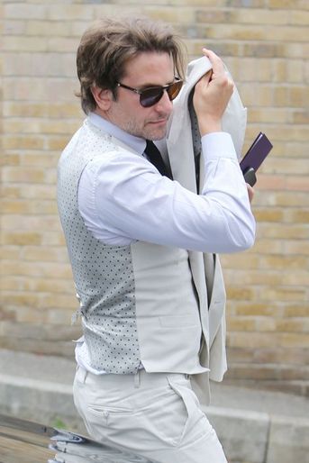 Bradley Cooper à Londres le 12 juillet 2015