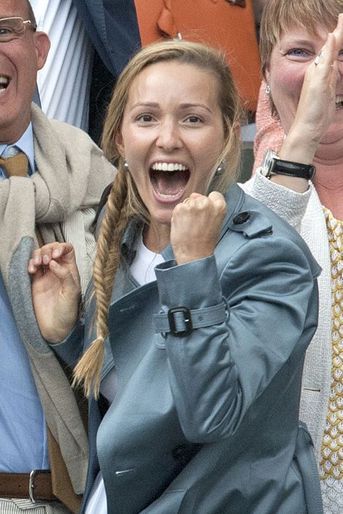 Jelena Djokovic à Londres le 12 juillet 2015