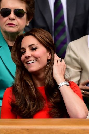 La duchesse Kate à Wimbledon, le 8 juillet 2015