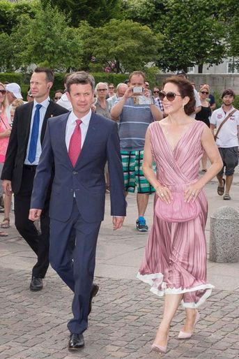 La princesse Mary et le prince Frederik de Danemark à Copenhague, le 4 juillet 2015