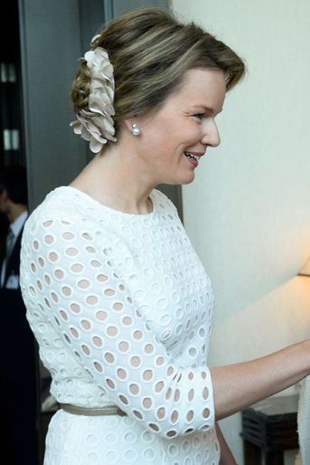 La reine Mathilde de Belgique à Shenzen, le 27 juin 2015