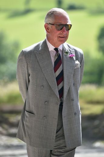 Le prince Charles à Machynlleth, le 10 juillet 2015