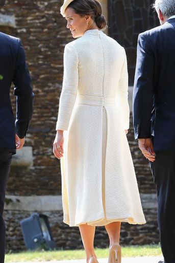 Pippa Middleton au baptême de la princesse Charlotte