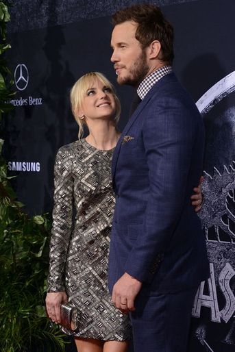 Anna Faris et Chris Pratt à Los Angeles le 9 juin 2015