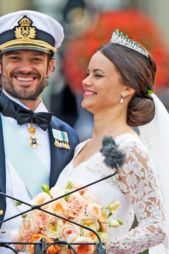 La princesse Sofia et le prince Carl Philip de Suède, le 13 juin 2015