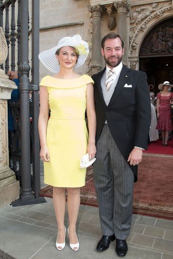 La princesse Stéphanie et le prince Guillaume à Luxembourg, le 23 juin 2015