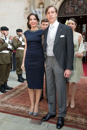 La princesse Tessy et le prince Louis à Luxembourg, le 23 juin 2015