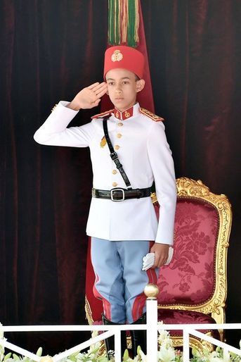 Le prince Moulay El Hassan à Rabat, le 31 juillet 2015
