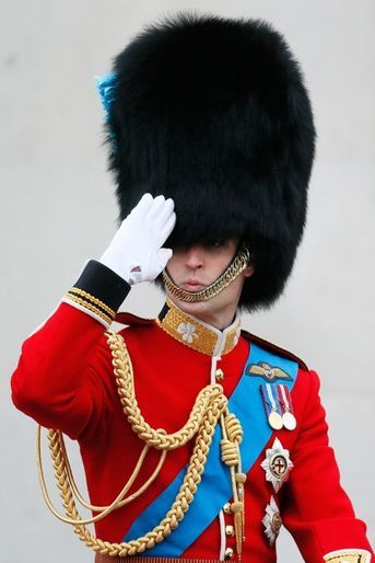 Le prince William à la cérémonie Trooping the Colour à Londres, à l&#039;occasion de l&#039;anniversaire de la reine Elizabeth