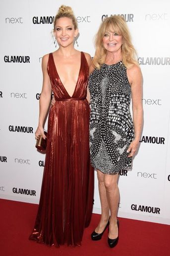Kate Hudson et Goldie Hawn à Londres le 2 juin 2015