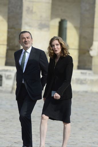 Le maire du Ier arrondissement de Paris, Jean-François Legaret et la députée Nathalie Kosciusko-Morizet