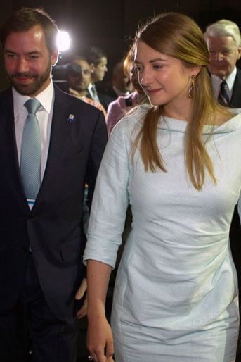 Le prince Guillaume et la princesse Stéphanie de Luxembourg à Reykjavik, le 1er juin 2015