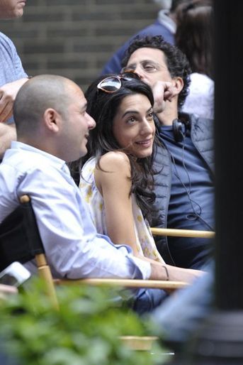 Amal Clooney à New York le 18 avril 2015