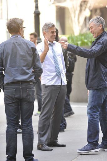 George Clooney à New York le 18 avril 2015