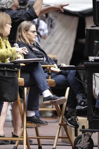 Jodie Foster à New York le 18 avril 2015
