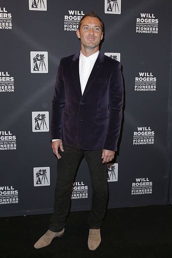 Jude Law à New York le 22 avril 2015