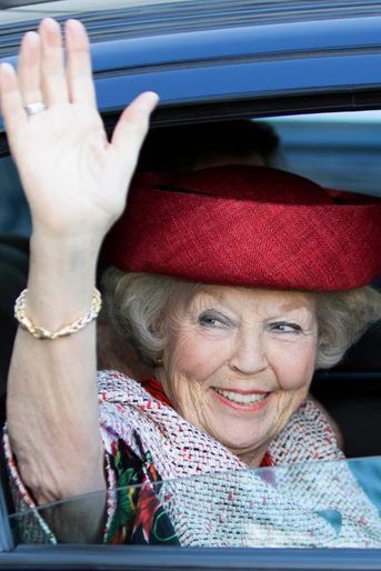 L’ex-reine Beatrix des Pays-Bas à Groningen, le 17 avril 2015