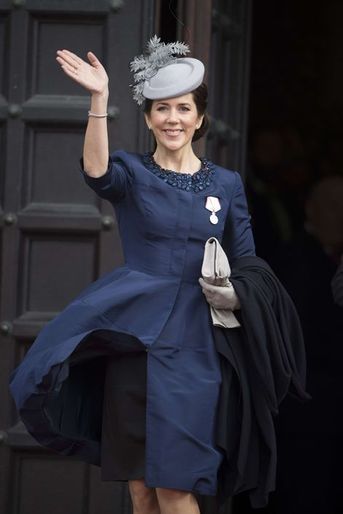 La princesse Mary de Danemark à Copenhague, le 16 avril 2015
