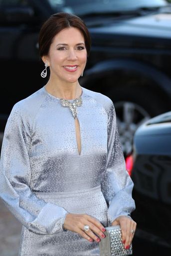 La princesse Mary de Danemark à Fredensborg, le 16 avril 2015