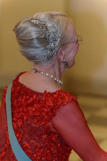 La reine Margrethe II de Danemark à Copenhague, le 15 avril 2015