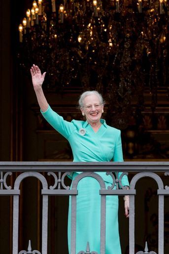 La reine Margrethe II de Danemark à Copenhague, le 16 avril 2015