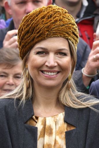 La reine Maxima des Pays-Bas à Zwolle, le 25 avril 2015