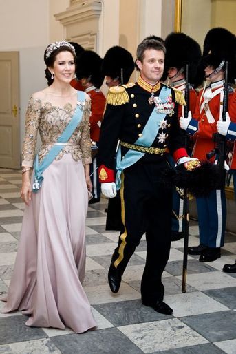 Le prince Frederik et la princesse Mary de Danemark à Copenhague, le 15 avril 2015