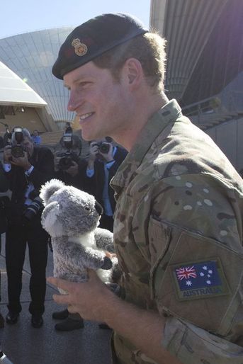 Le prince Harry à Sydney, le 7 mai 2015