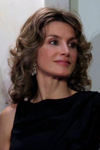 Letizia, alors princesse des Asturies, le 14 septembre 2010