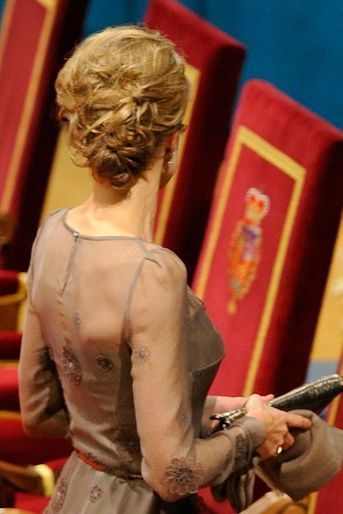 Letizia, alors princesse des Asturies, le 21 octobre 2011