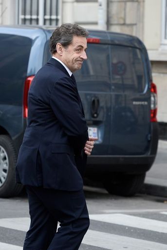 Nicolas Sarkozy à Paris le 16 avril 2015