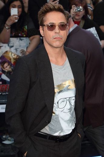 Robert Downey Jr. à Londres le 21 avril 2015