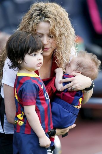 Shakira et ses garçons, Milan et Sasha
