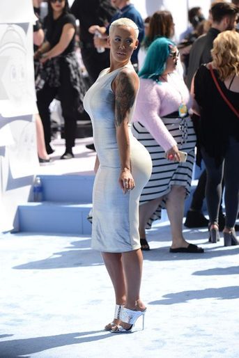 Amber Rose à Los Angeles le 12 avril 2015