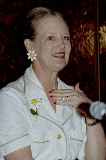 La reine Margrethe II de Danemark, le 23 février 1996