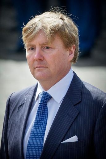 Le roi Willem-Alexander des Pays-Bas à La Haye, le 8 avril 2015