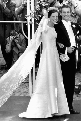 Margrethe de Danemark épouse le Henri de Laborde de Monpezat, le 10 juin 1967