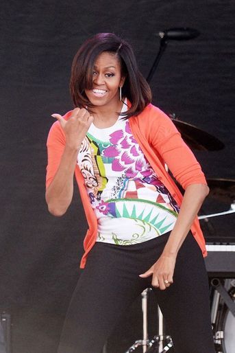 Michelle Obama à Washington le 6 avril 2015
