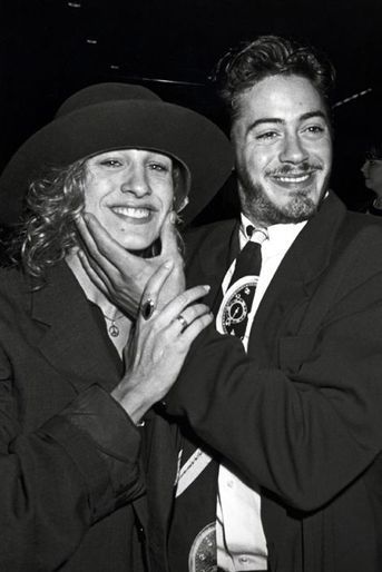 Sarah Jessica Parker et Robert Downey Jr. en 1987