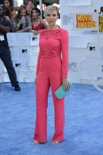 Scarlett Johansson à Los Angeles le 12 avril 2015
