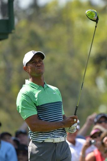 Tiger Woods à Augusta le 8 avril 2015