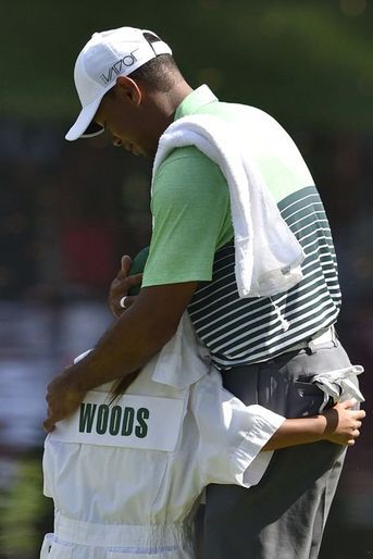 Tiger Woods à Augusta le 8 avril 2015