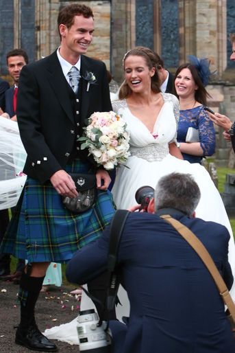 Andy Murray épouse Kim Sears - Le joueur de tennis se marie dans son Écosse natale